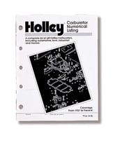 Holley Carburetors Number Listing Handbook