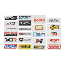 Holley Sticker Pack for Truck Enthusiasts