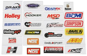 Holley Sticker Pack for Muscle Car Enthusiasts