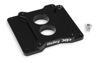 Carburetor Adapter Plate - Black Anodized Billet