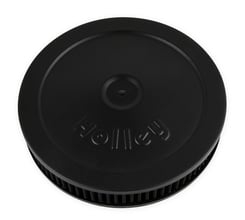 Holley Flat Base Air Cleaner 10" Black