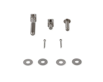 Pro Series Secondary Linkage Pro-Series Adjustable Secondary Linkage Kit for all Holley Double Pumper, HP, and Ultra XP carburetors.