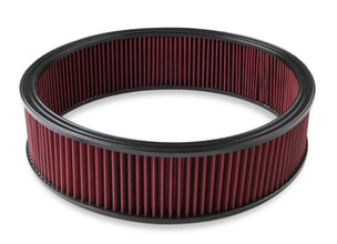 Air Filter - Replacement - 16" x 4" - Red Washable Gauze Filter