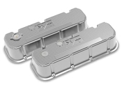 Tall M/T Valve Covers for Big Block Chevy Engines - Polished Finish