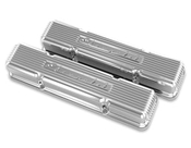 Holley GM Licensed Vintage Series SBC Valve Covers