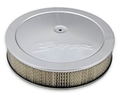 Sniper Air Cleaner Assembly, 14" x 4" - Chrome Finish