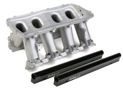 Holley Hi-Ram Lower Manifold - GM LS1/LS2/LS6 LS1/LS2/LS6 Cathedral Port EFI Base Only