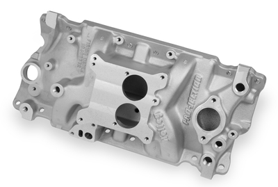 Holley Pro-Jection Intake - Chevy Small Block V8 Pro-Jection TBI Intake Manifold High Rise Dual Plane w/EGR 1962-1986 262ci-400ci, 1987-later with Aluminum Heads