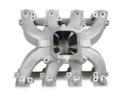 Holley Single Plane EFI Split-Design Race Intake Manifold- GM LS3/L92 EFI single plane split-design race intake manifold. Fits all GM LS Gen III or IV engines equipped with LS3/L92 cylinder heads