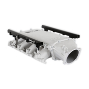 Holley Ultra Lo-Ram Manifold Kit and Port Injection Fuel Rails- GM Gen V LT Front-Feed - With Port Injection - Satin Finish