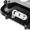 Holley Mid-Rise Plenum Base Adapter Kit - Black Mid-Rise Plenum Base Adapter Kit - GM LS1/LS2/LS6 - Black