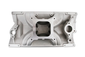 Holley SBC 4150 Single Plane Intake Manifold - Chevy Small Block V8 with L31 Vortec cylinder heads Small Block Chevrolet 262-400 cid engines equipped with 1996-2002 (L31) Vortec cylinder heads (non-EGR applications).