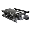 Holley Ultra Lo-Ram Manifold Kit and Port Injection Fuel Rails- GM Gen V LT Front-Feed - With Port Injection - Black Finish