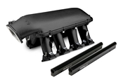 Holley Hi-Ram Intake - GM LS3/L92 - Black EFI Hi-Ram Intake for 1 x 92mm GM LS3/L92 Throttle Body - Longitudinal Mount Plenum Top - Black Ceramic Coating