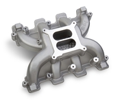 Holley Dual Plane Carbureted Intake - GM LS3/L92 All GM LS Gen III or IV engines equipped with LS3/LS92 style rectangular port cylinder heads