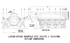 Holley Lo-Ram Manifold Kit Single Injector- Satin - GM LS3/L92 Lo-Ram Manifold Kit - LS3 Top-Feed Single Injector Satin