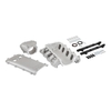 Holley Ultra Lo-Ram Manifold Kit and Port Injection Fuel Rails- GM Gen V LT Front-Feed - With Port Injection - Satin Finish