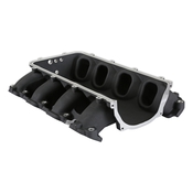 Holley Ultra Lo-Ram Manifold Base - GM Gen V LT Front-Feed - OE Direct Injection Only - Black Finish