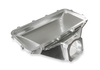 HI-RAM 95MM Fabricated Side Mount Plenum Top Silver Finish- LS throttle body patterns