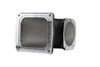 Black Cast Aluminum 4500 EFI Throttle Body Intake Elbow-Ls Black EFI Throttle Body Intake Elbow 4500 - Fits GM LS Throttle Bodies