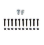 Hardware Kit For 300-294Bk And 300-295Bk Split Intake-Black HARDWARE KIT FOR SPLIT INTAKE-BLACK