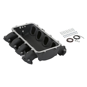 Holley Lo-Ram Manifold Base - GM Gen V LT Top-Feed - OE Direct Injection Only - Black Finish