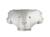 HI-RAM 95MM Cast Side Mount Plenum Top Cast Finish- Ford 86-95 5.0L Style throttle body patterns