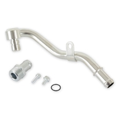 Ford 7.3L Godzilla Engine Heater Hardline Adapter Kit Optional Accessory for 7.3L Godzilla Engine with Holley High-Mount Accessory Drive System - Works with Factory or Holley Intake Manifolds