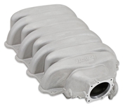 Holley Low-Profile Intake Manifold - Godzilla - Natural Finish Fits Ford 7.3L Godzilla Engine