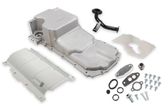 Holley GM Gen V LT Swap Oil Pan - Oil Return Not Machined