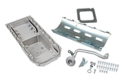 Holley Gen III Hemi Swap Oil Pan - Mid-Sump Non-VVT Fits Non-VVT Gen III Hemi Engines - 2003-2008 5.7L, 2005-2010 6.1L, 2007-2010 392 Hemi Crate Engines. Mid-Sump Design Fits 1963-1974 Mopar A-Body, B-Body, C-Body & E-Body