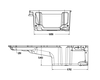 Holley GM LS Swap Oil Pan - Additional Front Clearance Fits most GM/Muscle Car/Classic Car/Trucks and any LS Swapped Vehicle Requiring More Clearance at the Front Half of the Pan