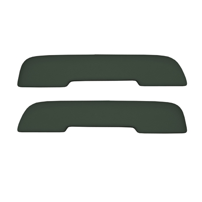 70 GM A-BODY FRONT ARMREST PADS - GREEN