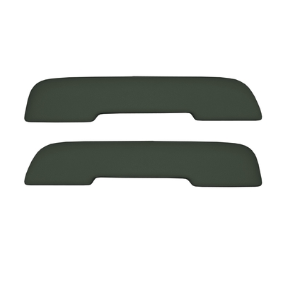 72 GM A-BODY FRONT ARMREST PADS - GREEN