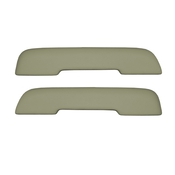 68 GM A-BODY FRONT ARMREST PADS - WILLOW GOLD