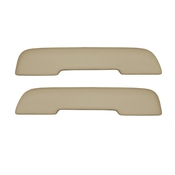 71 GM A-BODY FRONT ARMREST PADS - SANDALWOOD