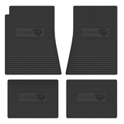 1970-1976 PLYMOUTH 'DUSTER W/ DUST CLOUD' FLOOR MATS W/ AUTOMATIC TRANSMISSION