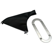 Polished Stainless Floor Mount Handbrake Boot & Ring