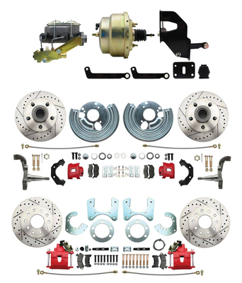 1962-1972 Mopar B & E Body Front & Rear Disc Brake Booster & Wheel Conversion Kit #7