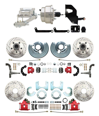 1962-1972 Mopar B & E Body Front & Rear Disc Brake Booster & Wheel Conversion Kit #9