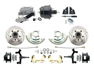 1964-1972 GM A Body 2 Inch Drop Front Disc Brake Booster & Wheel Conversion Kit #14