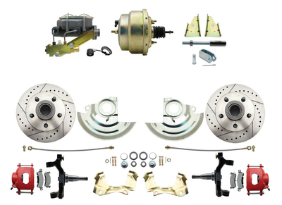 1964-1972 GM A Body 2 Inch Drop Front Disc Brake Booster & Wheel Conversion Kit #7