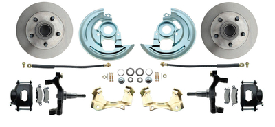 1964-1972 GM A Body 2 Inch Drop Front Disc Brake Conversion Wheel Kit #1