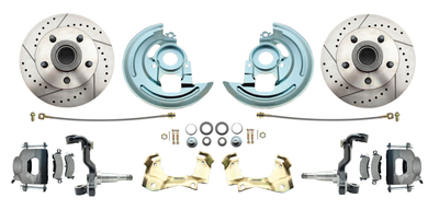 1967-1969 Camaro/ Firebird, 68-74 Nova Stock Height Front Disc Brake Wheel Conversion Kit #6