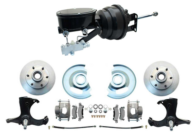 1963-1966 Chevy Truck 6 Lug Stock Height Disc Brake Booster & Wheel Conversion Kit #1