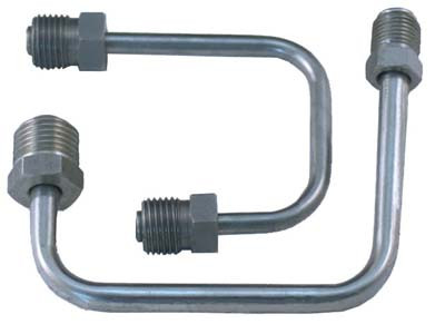 Bottom Mount Stainless Steel Line Kit 3/8" Ports