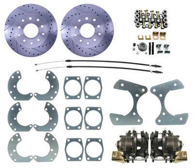 Universal Ford 9" Rear-End High Performance Disc Brake Kit