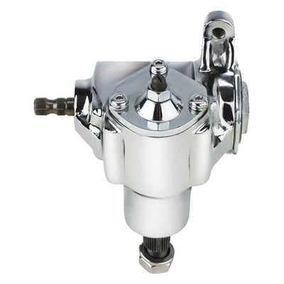 Flaming River Vega Steering Box Chrome