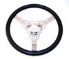 15" Stainless Steel Banded Banjo Style Steering Wheel