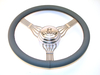 15" Stainless Steel Banded Banjo Style Steering Wheel